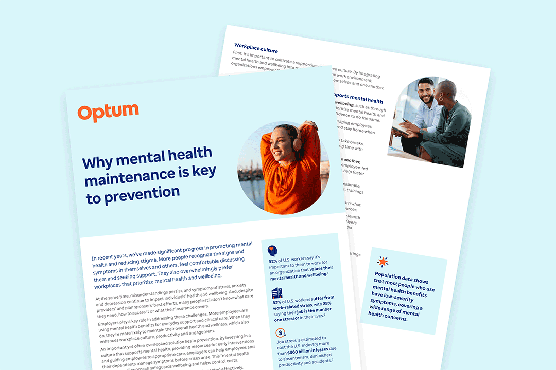 The Importance of Workforce Mental Health Maintenance